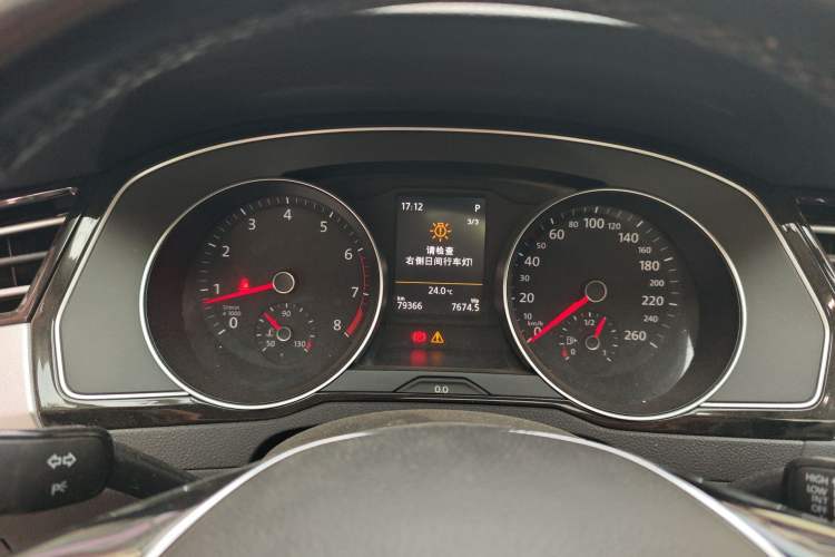 Used Volkswagen Variant 2017 380TSI Two-Wheel Drive Comfort Edition Instrument Cluster