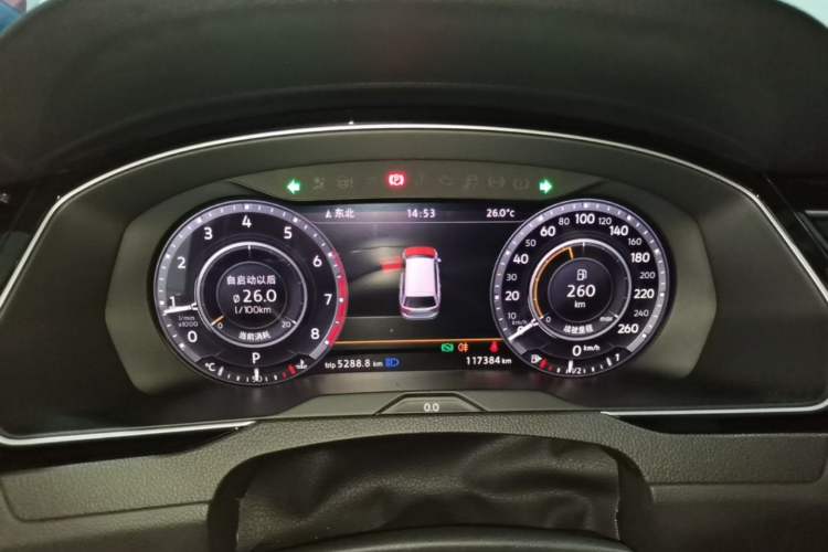 Used Volkswagen Variant 2017 380TSI Four-Wheel Drive Longitudinal Version Instrument Cluster