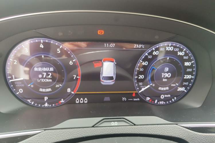 Used Volkswagen Variant 2017 380TSI Two-Wheel Drive Comfort Edition Instrument Cluster