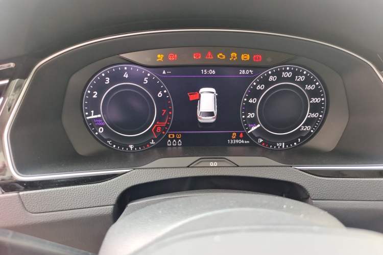 Used Volkswagen Variant 2018 380TSI Two-Wheel Drive Comfort Edition Instrument Cluster