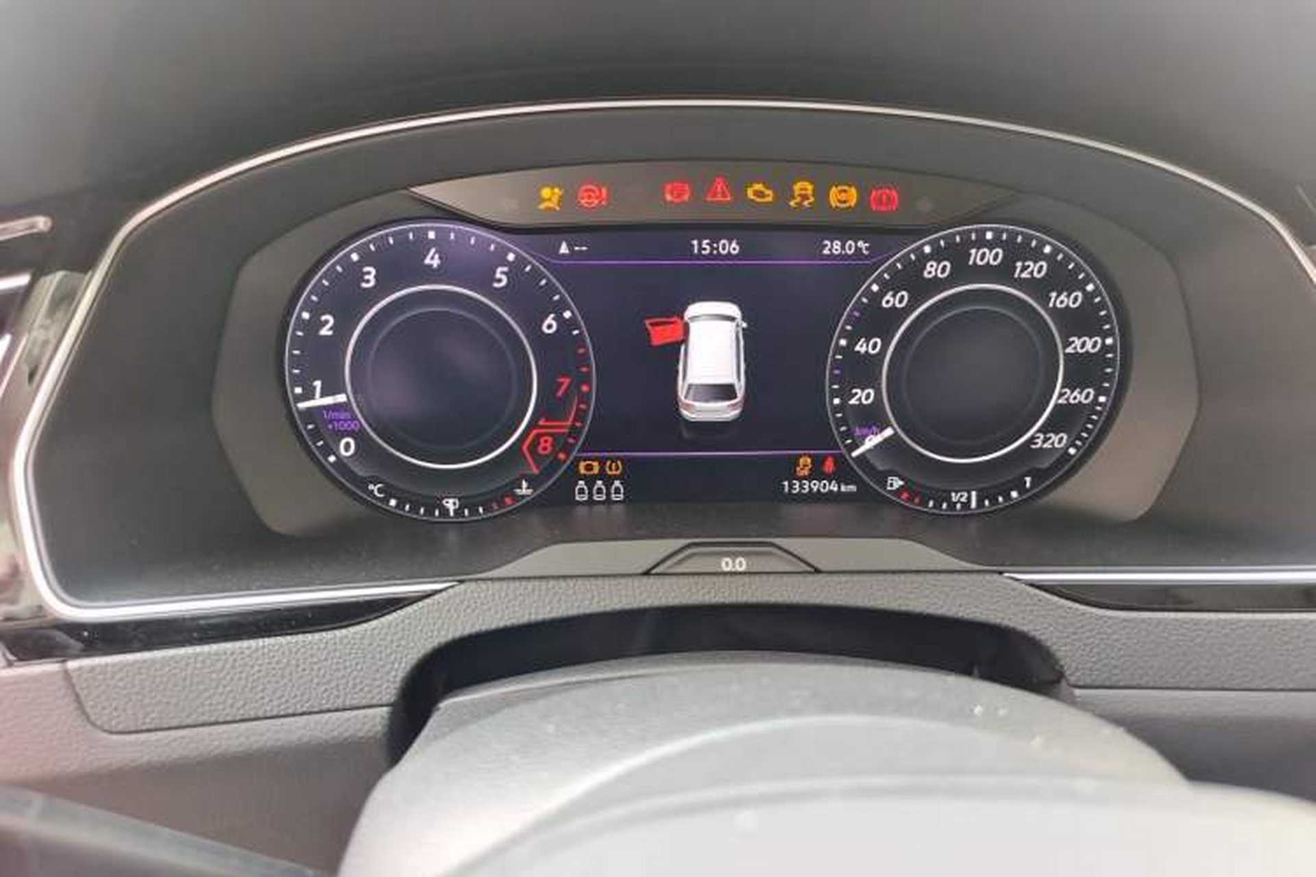 Used Volkswagen Variant 2018 380TSI Two-Wheel Drive Comfort Edition Instrument Cluster