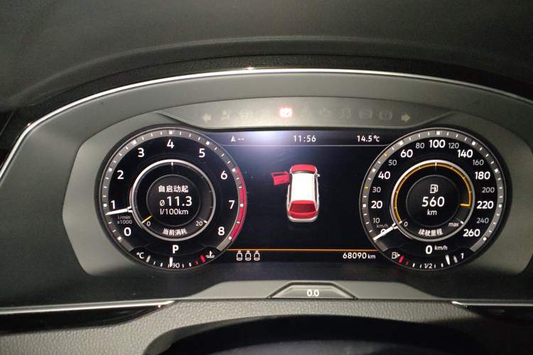 Used Volkswagen Variant 2018 380TSI Four-Wheel Drive Longitudinal Version Instrument Cluster