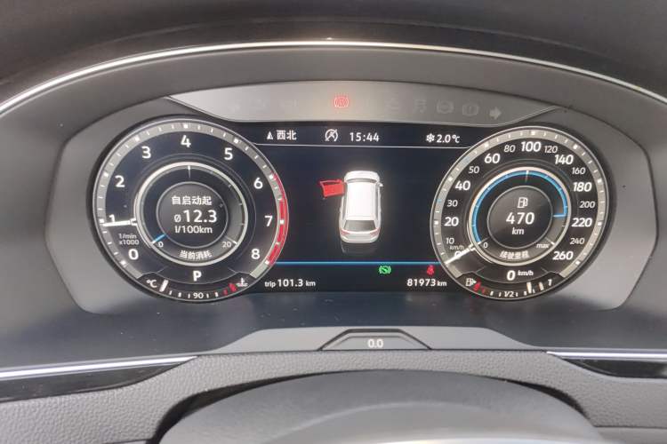 Used Volkswagen Variant 2018 380TSI Four-Wheel Drive Trail Edition Instrument Cluster