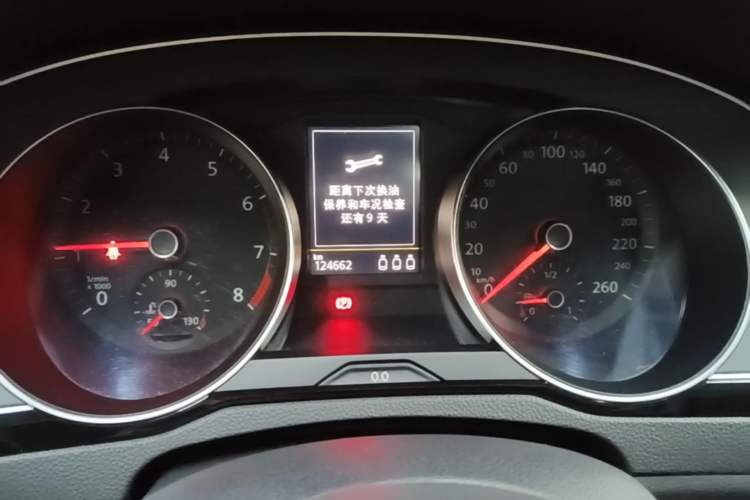 Used Volkswagen Variant 2018 380TSI Two-Wheel Drive Comfort Edition Instrument Cluster