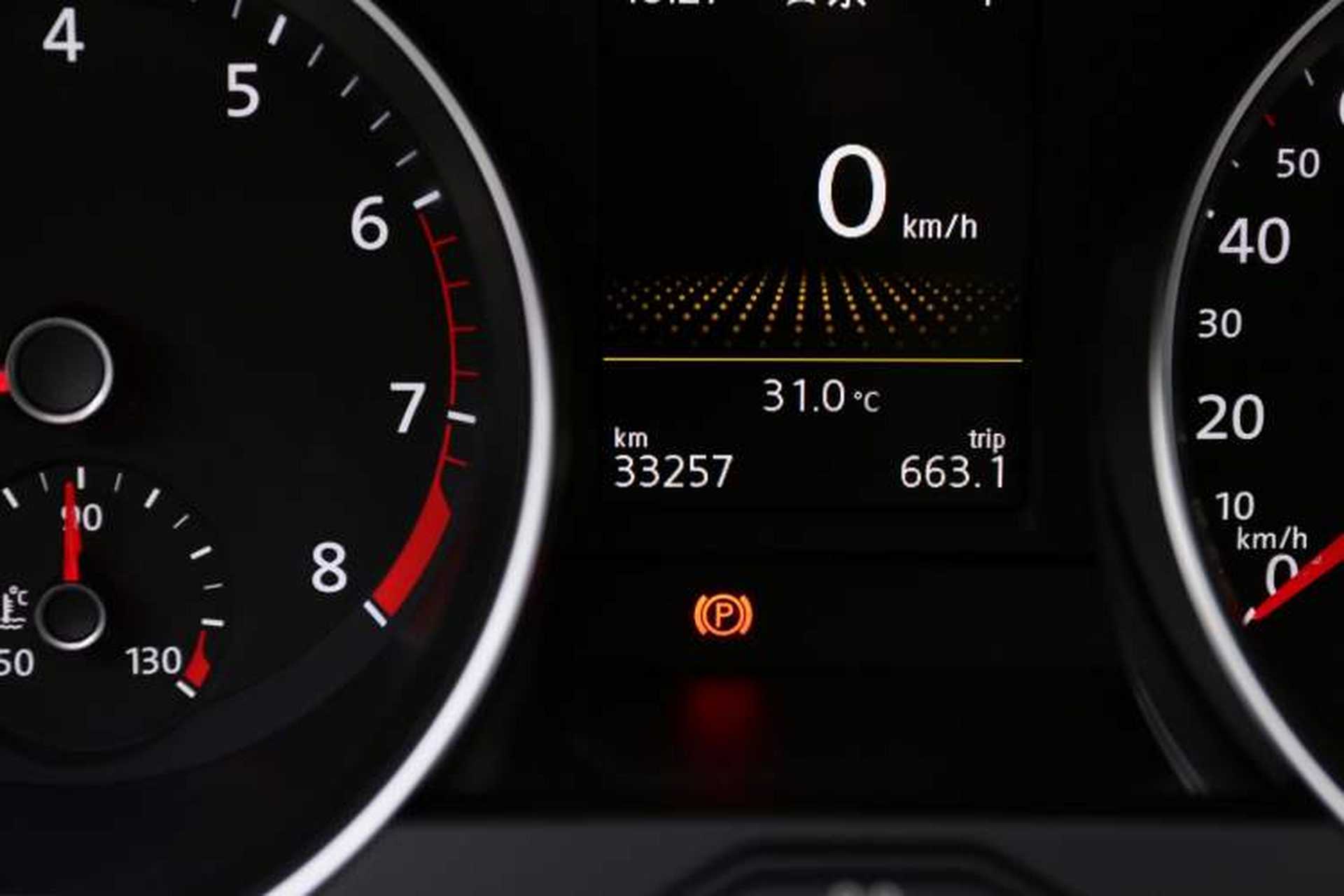 Used Volkswagen Variant 2018 380TSI Two-Wheel Drive Comfort Edition Odometer Close Up