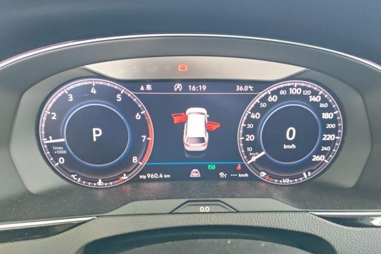 Used Volkswagen Variant 2018 380TSI Two-Wheel Drive Comfort Edition Instrument Cluster