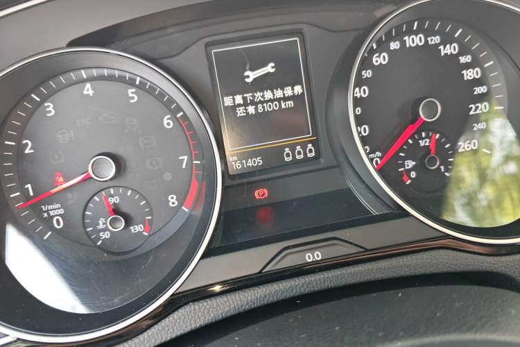 Used Volkswagen Variant 2018 280TSI Two-Wheel Drive Comfort Edition Odometer Close Up