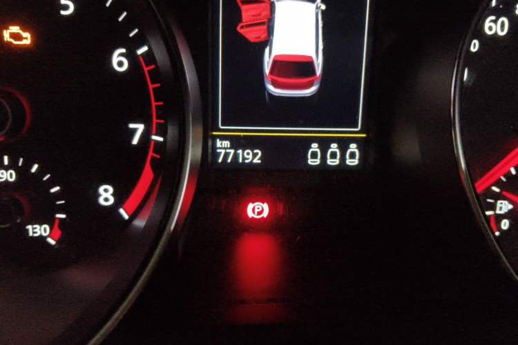 Used Volkswagen Variant 2018 380TSI Two-Wheel Drive Comfort Edition Odometer Close Up