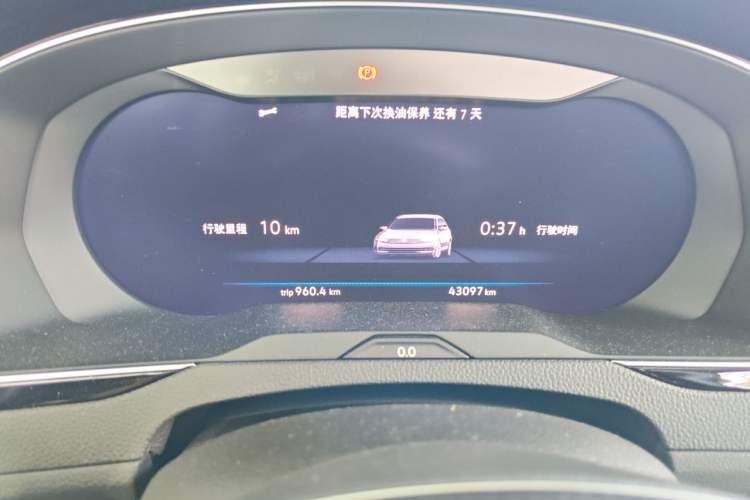 Used Volkswagen Variant 2018 380TSI Two-Wheel Drive Comfort Edition Odometer Close Up