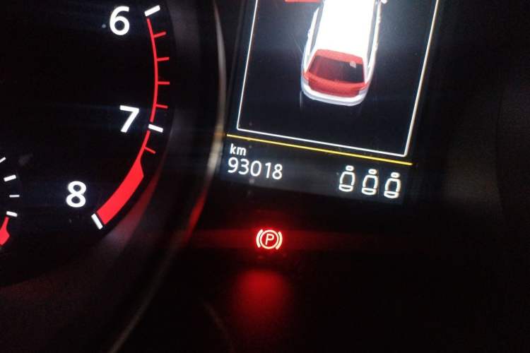 Used Volkswagen Variant 2018 380TSI Two-Wheel Drive Comfort Edition Odometer Close Up