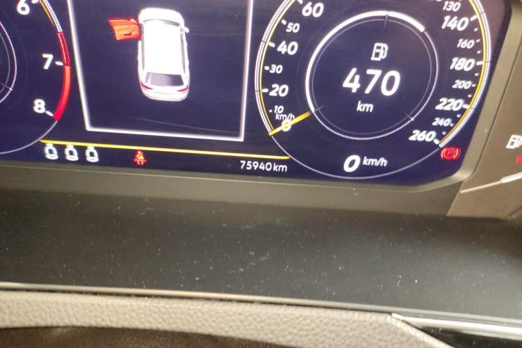 Used Volkswagen Variant 2021 2.0T Comfort Edition Odometer Close Up