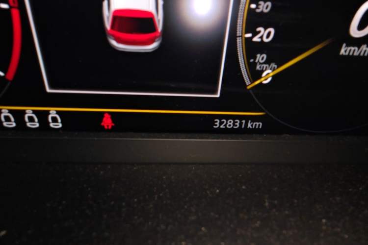 Used Volkswagen Variant 2021 2.0T Comfort Edition Odometer Close Up