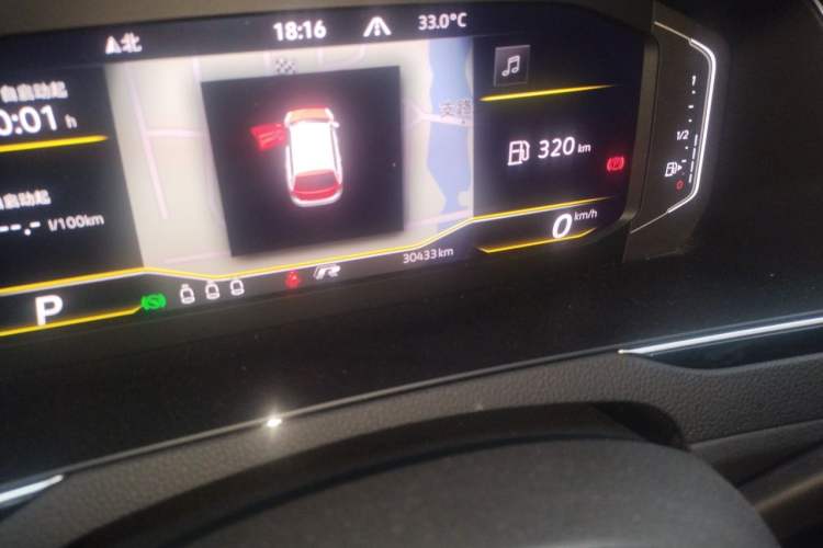 Used Volkswagen Variant 2021 2.0T Comfort Edition Odometer Close Up
