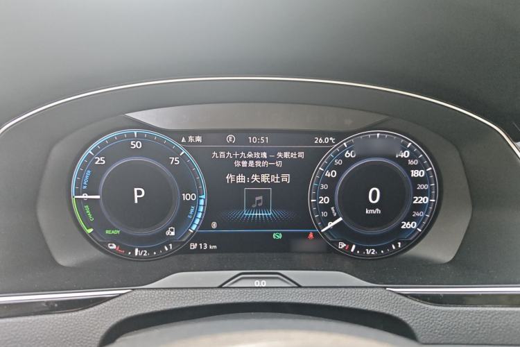 Used Volkswagen Variant New Energy 2019 GTE model Instrument Cluster