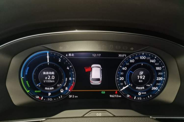 Used Volkswagen Variant New Energy 2019 GTE model Instrument Cluster
