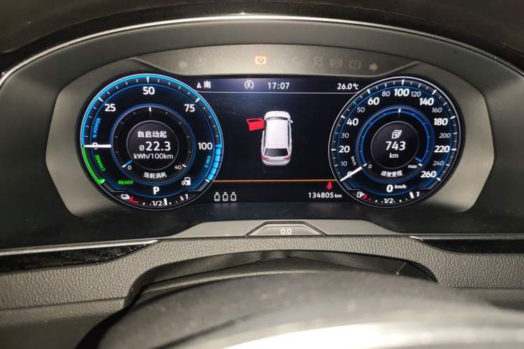 Used Volkswagen Variant New Energy 2019 GTE model Instrument Cluster