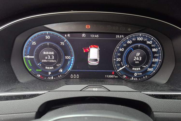 Used Volkswagen Variant New Energy 2019 GTE model Instrument Cluster
