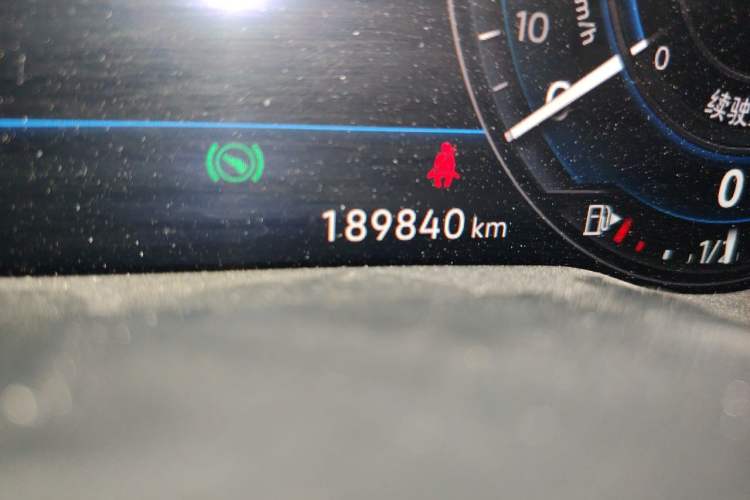 Used Volkswagen Variant New Energy 2019 GTE model Odometer Close Up