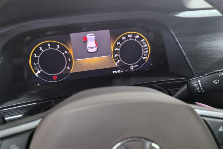 Used Volkswagen Viloran 2024 330TSI Luxury Edition Odometer Close Up
