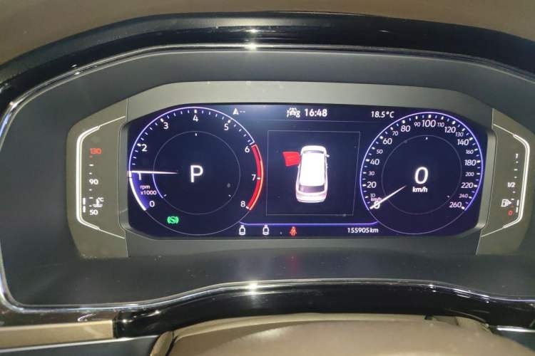 Used Volkswagen Viloran 2020 380TSI Flagship Edition Odometer Close Up
