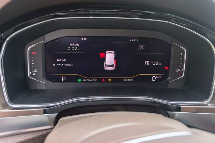 Used Volkswagen Viloran 2020 330TSI Luxury Edition Odometer Close Up