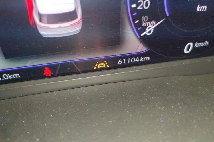 Used Volkswagen Viloran 2020 380TSI Prestige Edition Odometer Close Up