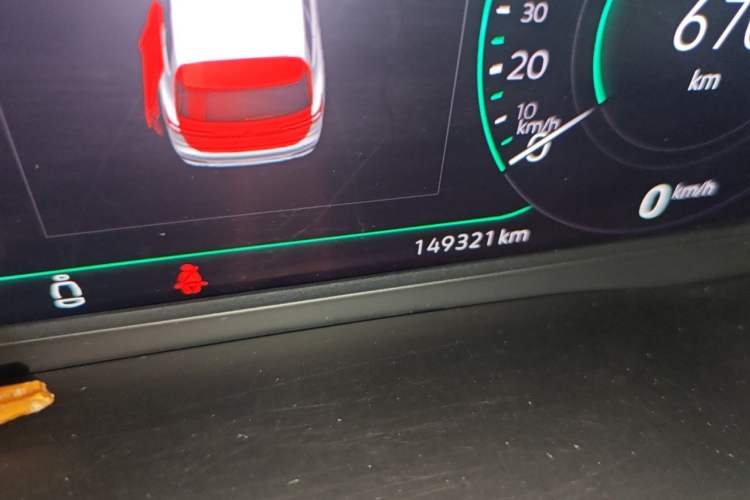 Used Volkswagen Viloran 2020 380TSI Prestige Edition Odometer Close Up
