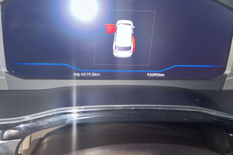 Used Volkswagen Viloran 2020 380TSI Prestige Edition Odometer Close Up