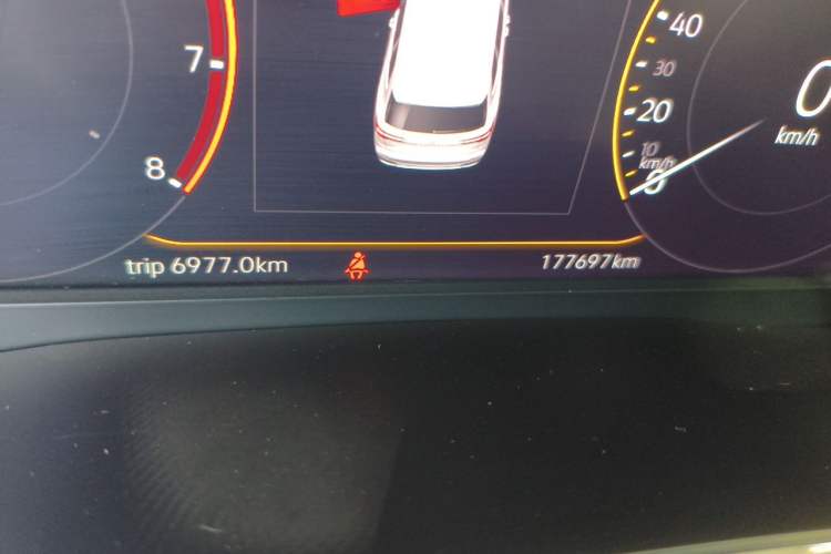 Used Volkswagen Viloran 2020 380TSI Prestige Edition Odometer Close Up