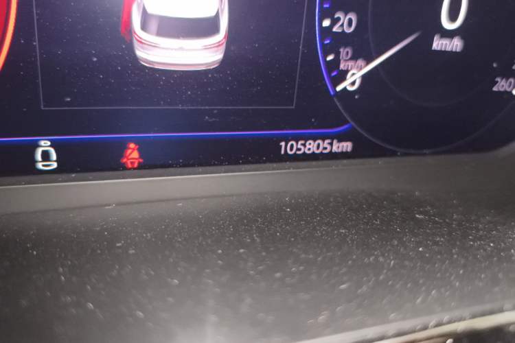 Used Volkswagen Viloran 2020 380TSI Prestige Edition Odometer Close Up