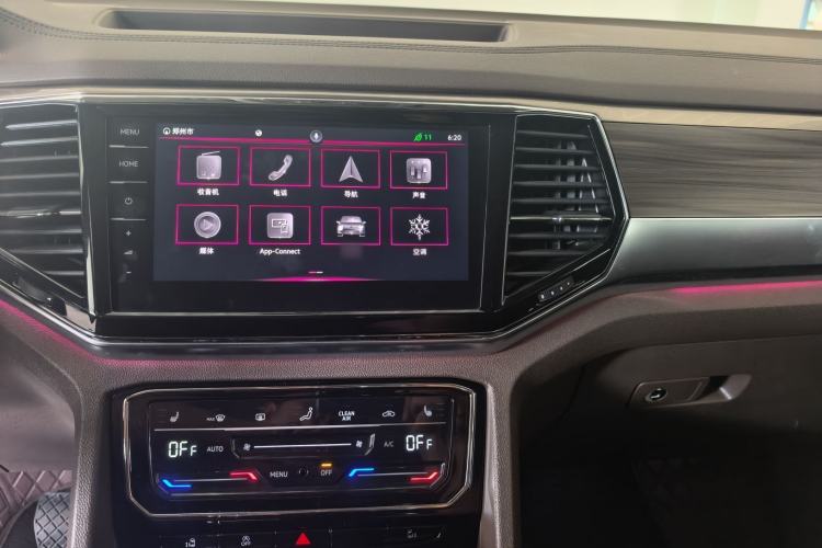 Used Volkswagen Viloran 2020 380TSI Prestige Edition Audio And AC Panel