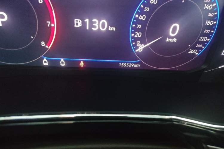 Used Volkswagen Viloran 2020 380TSI Flagship Edition Odometer Close Up