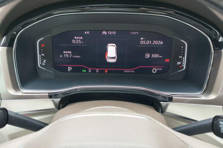 Used Volkswagen Viloran 2020 380TSI Prestige Edition Odometer Close Up
