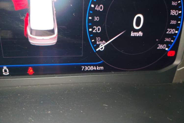 Used Volkswagen Viloran 2020 380TSI Prestige Edition Odometer Close Up