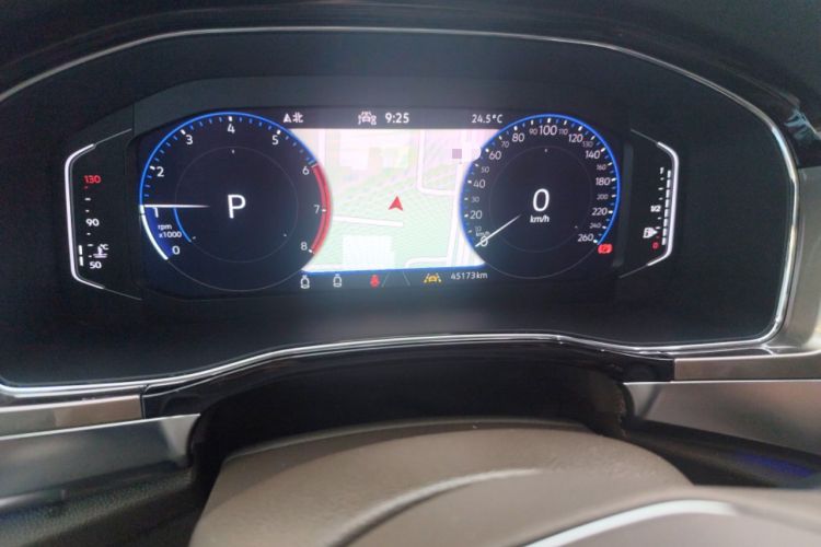 Used Volkswagen Viloran 2020 380TSI Prestige Edition Odometer Close Up