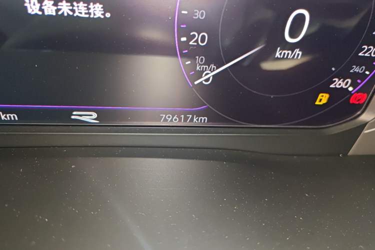 Used Volkswagen Viloran 2020 380TSI Flagship Edition Odometer Close Up