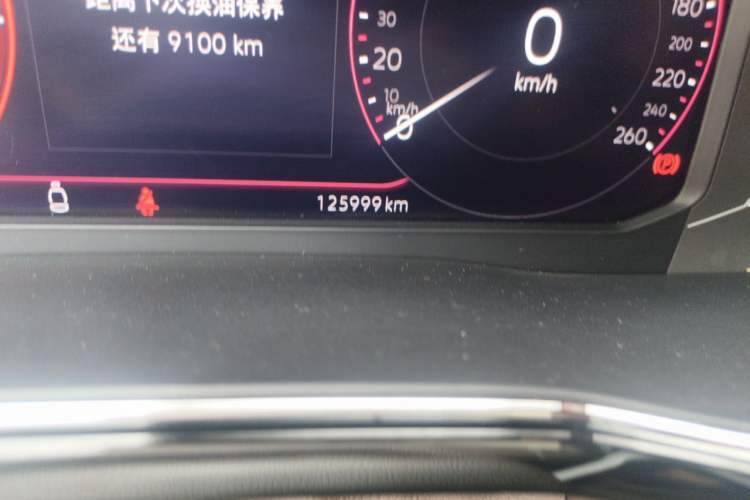 Used Volkswagen Viloran 2020 380TSI Flagship Edition Odometer Close Up