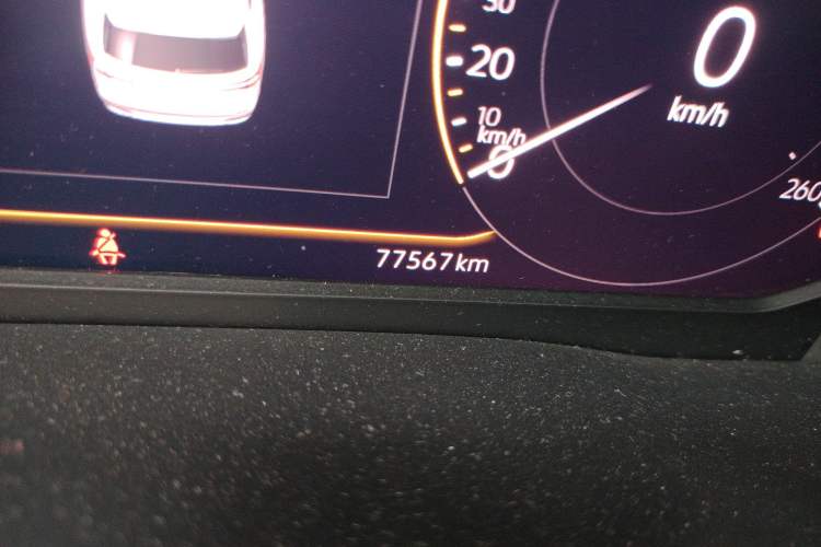 Used Volkswagen Viloran 2020 380TSI Flagship Edition Odometer Close Up