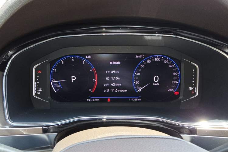 Used Volkswagen Viloran 2020 380TSI Prestige Edition Instrument Cluster