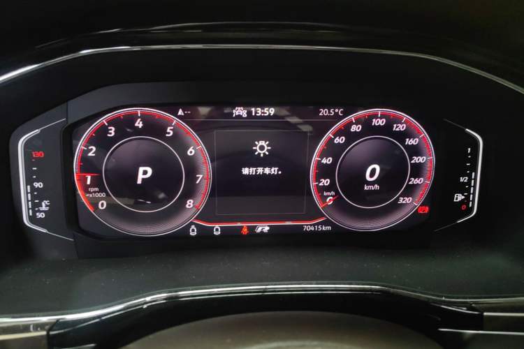 Used Volkswagen Viloran 2020 380TSI Prestige Edition Odometer Close Up