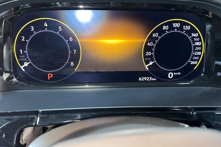Used Volkswagen Viloran 2022 380TSI Luxury Edition Odometer Close Up