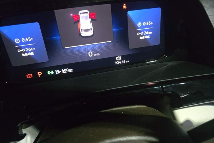 Used Volkswagen Viloran 2022 380TSI Prestige Edition Odometer Close Up