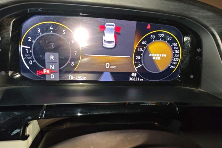 Used Volkswagen Viloran 2022 380TSI Prestige Edition Odometer Close Up