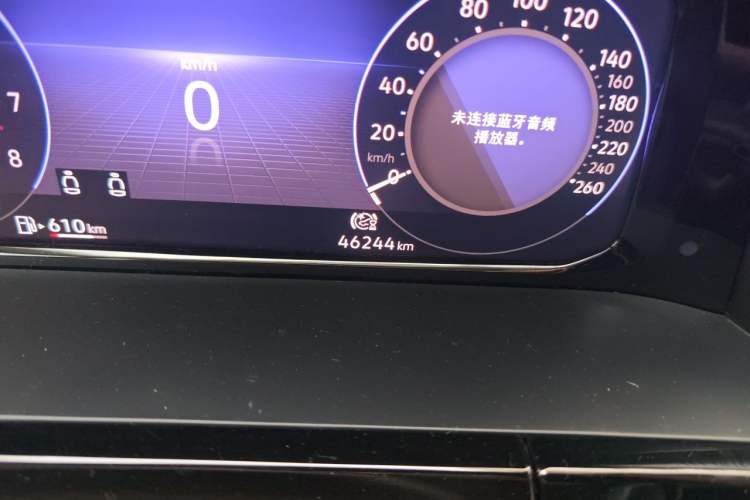 Used Volkswagen Viloran 2022 380TSI Prestige Edition Odometer Close Up