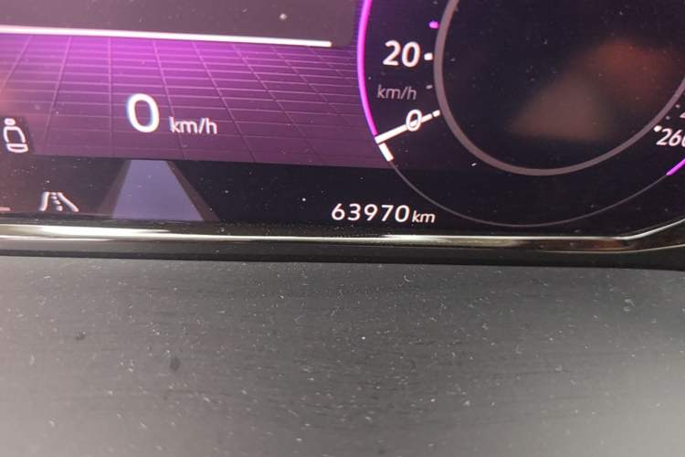 Used Volkswagen Viloran 2022 380TSI Prestige Edition Odometer Close Up