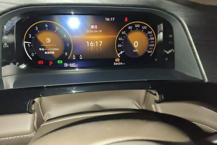 Used Volkswagen Viloran 2022 380TSI Luxury Edition Odometer Close Up