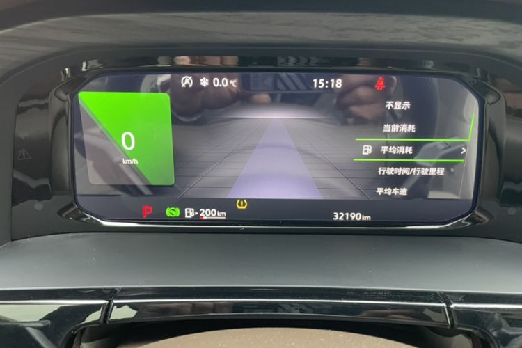 Used Volkswagen Viloran 2022 380TSI Prestige Edition Odometer Close Up