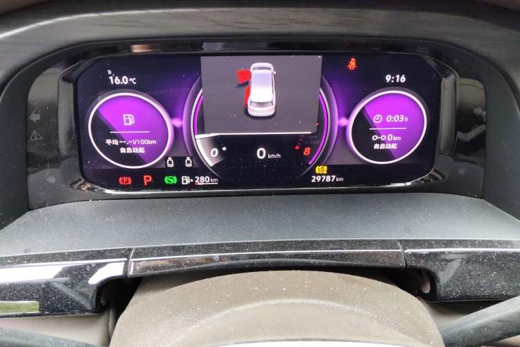 Used Volkswagen Viloran 2023 Revised Version 380TSI Luxury Edition Instrument Cluster