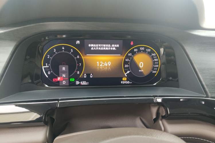 Used Volkswagen Viloran 2023 380TSI Luxury Edition Instrument Cluster