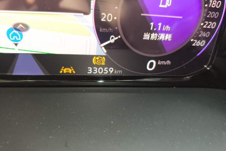 Used Volkswagen Viloran 2023 Revised 380TSI Prestige Edition Odometer Close Up